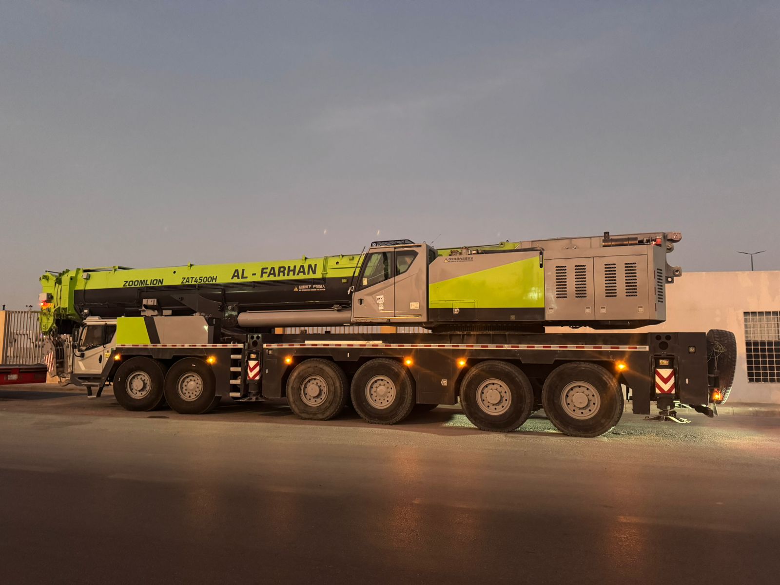 تأجير رافعة متحركة 450 طن