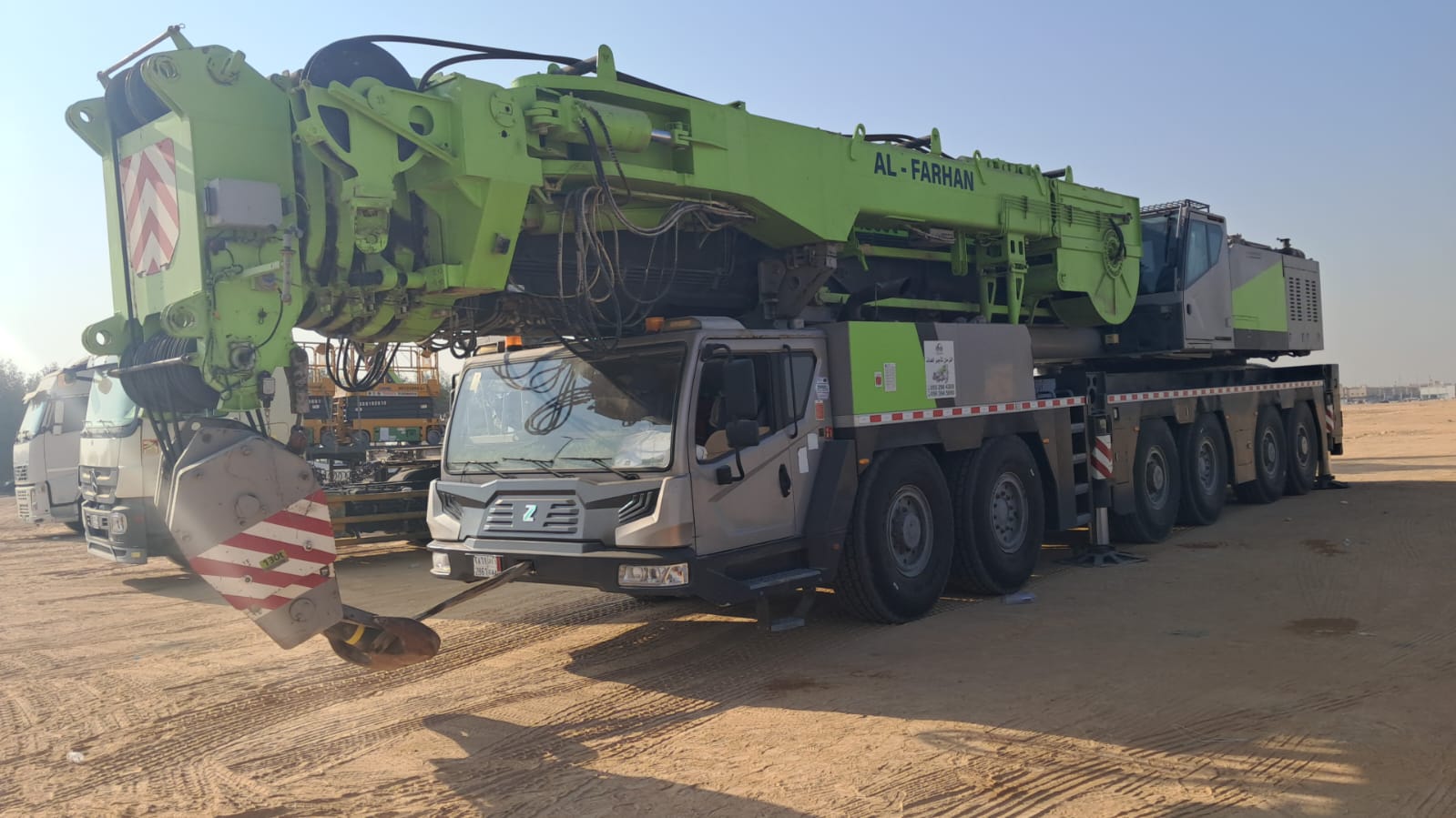 تأجير رافعة متحركة 400 طن